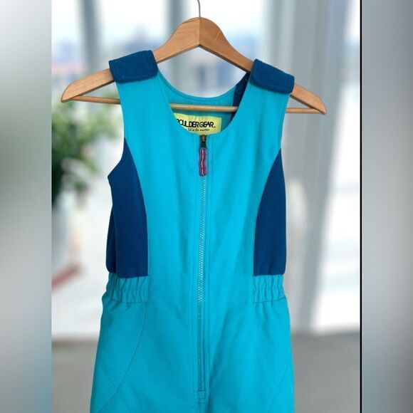 BOULDER GEAR Youth Kids Winter Snow Ski Bib Overalls Snowsuit Pants $98 Size 7 - Picture 7 of 16